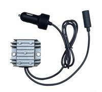 Solaughguy Mini adaptateur d'alimentation de voiture avec convertisseur Boost 12 V 24 V vers 30 V, régulateur de tension DC Step-Up pour mini plat, coque en aluminium avec