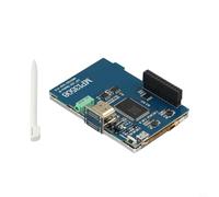 Solaughguy Module d'affichage tactile TFT LCD 3,5" avec résolution 320 x 480, RVB 16 bits, interface SPI, compatible avec Arduino Uno/Mega Rev3, boîtier ABS, comprend Touch