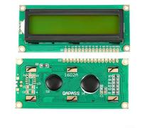 Solaughguy Module LCD 1602 16 x 2 avec interface I2C, écran rétroéclairé bleu pour Arduino et Raspberry Pi, tension de fonctionnement 5 V, taille 80 x 36 mm (B)