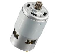 Solaughguy Moteur RS775 CC avec engrenage à 11 dents pour scie alternative 18 V, scie électrique et scie sauteuse, construction en métal avec ventilateur de refroidissement pour une plus longue durée