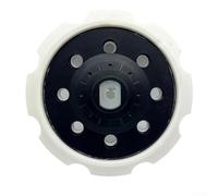 Solaughguy Patin de ponçage à 8 trous pour ponceuse orbitale aléatoire, compatible avec disques abrasifs de 150 mm, plaque de rechange pour polisseuse et meuleuse