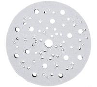 Solaughguy Patin de ponçage d'interface auto-agrippante de 150 mm avec ventilation à 70 trous, mousse éponge douce pour ponceuses orbitales - 12 mm d'épaisseur, compatible avec support standard