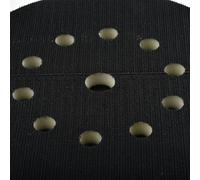 Solaughguy Patin de ponçage pour cloison sèche de 22,9 cm avec 10 trous de 215 mm et filetage de 6 mm pour ponceuses sans poussière et ponceuses à câble Porta, compatible avec cloison sèche de 22,9 cm