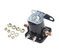 Solaughguy Relais solénoïde de démarrage pour Ford 12 V applications marines lourdes, remplacement SW-3, relais électromagnétique à 4 bornes avec batterie 5/16-24 et bornes de moteur,