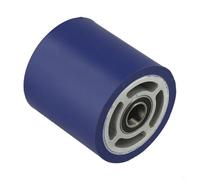 Solaughguy Rouleau en caoutchouc pour machine à bander les bords pour le travail du bois - Roue de presse de convoyeur, 70 x 70 mm et 78 x 70 mm avec diamètre intérieur de 15 mm/17 mm, compatible avec