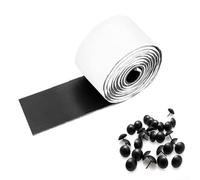 Solaughguy Sangle de poutre en faux bois de 1,5 m avec 100 pièces punaises, poutres flexibles pour cacher, produits architecturaux pour poutres en faux bois, poutres de plafond et volets de cabine (4