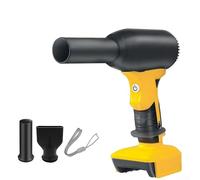 Solaughguy Souffleur pour batterie 18 V, pression du vent 400 g, souffleur électrique sans fil 500 W avec 3 réglages de vitesse, compatible avec et batteries 18 V, pour (2)