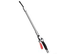 Solaughguy Souffleuse pneumatique en alliage pour nettoyage pneumatique - 300/600/800 mm flexible 360° pistolet plumeau flexible 360° avec poignée en caoutchouc souple, tube intérieur PU et alliage