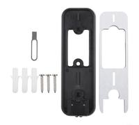 Solaughguy Support de montage de sonnette de rechange avec 3 trous pour sonnette Blink, pour plaque murale de sécurité ABS, pour une installation facile en extérieur