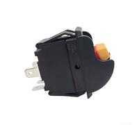 Solaughguy SW7B Interrupteur à bascule 2 broches/4 broches On-Off pour scies de table, perceuses, scies à ruban et défonceuses - 20 A 125 V/12 A 250 V Interrupteur de commande industriel, autobloquant