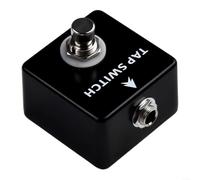 Solaughguy Tap pour pédale de commutateur de tempo pour Mosky, pédale d'effet guitare entièrement en métal avec prise jack 6,35 mm, interrupteur momentané compact pour pédales de retard et de boucle