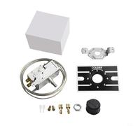 Solaughguy Thermostat mécanique K50-P1125 pour réfrigérateur domestique et commercial - Construction en métal, réglage par cadran, large