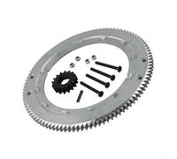 Solaughguy Volant d'inertie Ring Gear Kit de 11 pièces pour tracteurs à gazon Toro - Compatible avec les modèles 71300 30103 399676 392134 - Métal technique