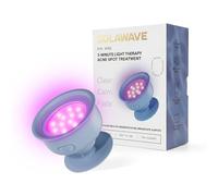 Solawave Bye Acné | Appareil de thérapie par la lumière bleue et rouge pour le visage et le corps | La baguette LED réduit l'apparence des rougeurs, des boutons, des boutons et des imperfections |