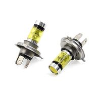 SOLBUM 2 PCS H4 12V 20 Jaune LED LED PROJECTEUR CONDUITE DE LA JOURNÉE DE VALEUR DE VALEUR POUR LA VOITURE