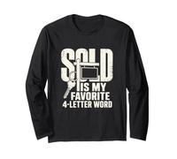 Sold is My Favorite Word Property Sales Humour Manche Longue