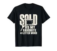 Sold is My Favorite Word Property Sales Humour T-Shirt