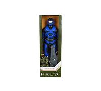 Soldado Spartan MarK V color azul con rifle de asalto de Halo Infinite