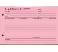 SoldanPlus Note de conversation 1201400 DIN A5 horizontal 100feuilles rouge