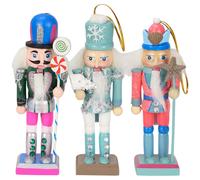 Soldat Casse-Noisette 3, bois, 3,6 x 2 x 11,9 cm