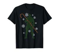 Soldat de Noël en Sucre d'orge, Flocons de Neige T-Shirt