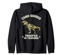 Soldat en entraînement Camo Saurus Military Kids, garçon Sweat à Capuche