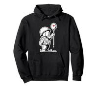Soldat Mignon avec Ballon cœur Dessin Cartoon Sweat à Capuche