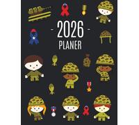 Soldat Planer 2026: Agenda 2026: Top organisiert durchs Jahr! | Kalender mit Wochenansicht | Einfacher Überblick über die Terminpläne
