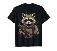 Soldat Raton Laveur Armée Raton Laveur Militaire T-Shirt