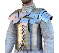 Soldat romain médiéval militaire armure de poitrine veste fer acier poitrine chevalier cuirasse guerrier guerrier adulte réplique plastron costume Halloween