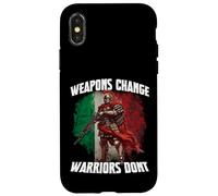 Soldat Romain Veni Vidi Vici SPQR légionnaire Jules César Coque pour iPhone X/XS