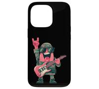 Soldat Rose Starfish Guitare électrique Rock Hand Pose Graphique Coque pour iPhone 13 Pro