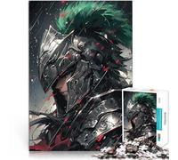 Soldat Spartiate Anime Puzzle 1000 pièces pour Adultes Jeu Stimulant et Jeu Familial Collection d'artistes, Beaux-Arts 38x26cm