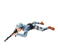 Soldats miniatures pour garçons, figurine de soldat - Décor de figurine de soldat mobile | Figurine rampante commune mobile de jouet électrique sonore et léger pour le jouet de voyage