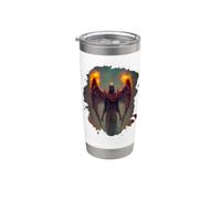 Soldats zombies vampires l'horreur des morts-vivants Gobelet isotherme en acier inoxydable double paroi