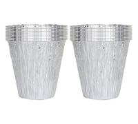 soldbbq Lot de 20 doublures jetables en aluminium pour Traeger Timberline XL Pellet, pour Pit-Boss, pour Camp Chef, pour Oklahoma Joe's, pour seau à graisse et bac d'égouttement, compatible avec