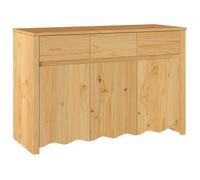 (Solde d'automne)Buffet - CLARENCE - Commode/Buffet de cuisine, ""DRAMMEN"" 114x43x75,5 cm - Bois massif de pin MEU5140