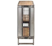 (SOLDE d'été) Placard/Buffet bas - Décor salon - 120 x 30 x 73 cm Bois de manguier massif *aspect pratique7704593