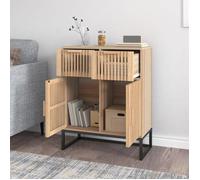 (SOLDE d'été) Placard/Buffet bas - Décor salon - 60 x 30 x 75 cm bois d'ingénierie *aspect pratique1668908