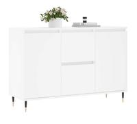 (SOLDE d'été) Placard/Buffet bas - Décor salon - blanc 104 x 35 x 70 cm bois d'ingénierie *aspect pratique8830074