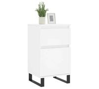 (SOLDE d'été) Placard/Buffet bas - Décor salon - blanc 40 x 35 x 70 cm bois d’ingénierie *aspect pratique4116567