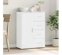 (SOLDE d'été) Placard/Buffet bas - Décor salon - blanc 60 x 31 x 84 cm bois d'ingénierie *aspect pratique3942117