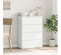 (SOLDE d'été) Placard/Buffet bas - Décor salon - blanc 60 x 31 x 84 cm bois d'ingénierie *aspect pratique6174609