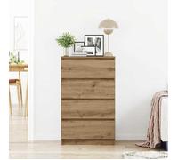 (SOLDE d'été) Placard/Buffet bas - Décor salon - chêne artisanal 60 x 35 x 98,5 cm bois d'ingénierie *aspect pratique8840165