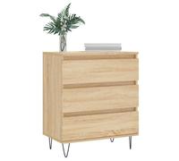 (SOLDE d'été) Placard/Buffet bas - Décor salon - Chêne sonoma 60 x 35 x 70 cm Bois d'ingénierie *aspect pratique5783171