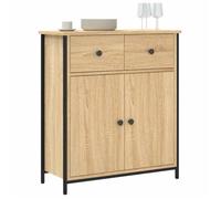 (SOLDE d'été) Placard/Buffet bas - Décor salon - chêne sonoma 70 x 30 x 80 cm bois d'ingénierie *aspect pratique3352921