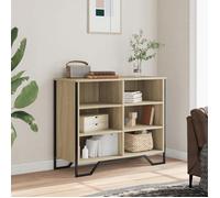 (SOLDE d'été) Placard/Buffet bas - Décor salon - chêne sonoma 91 x 35,5 x 74,5 cm bois d'ingénierie *aspect pratique8751701
