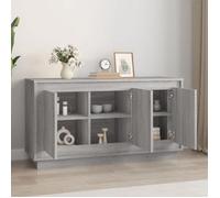 (SOLDE d'été) Placard/Buffet bas - Décor salon - sonoma gris 102 x 35 x 55 cm bois d'ingénierie *aspect pratique3686740