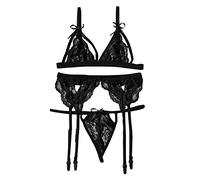 Solde Hiver Dessous Sexy Femme Coquine Hot Body Lingerie Feminine Grande Taille Tenue Sexy Mere Noel Femme Body Erotique Grande Taille sous Vetements Transparent Commandes en Cours De Livraison