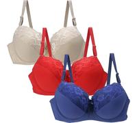 Solde Hiver Soutien Gorge sans Armature 130C Apres Operation Decollete Femme Forte Boheme Brassière 95 D Coton Grande Taille Brassiere Rose Post Mastectomie Lot Sport Zip Avant Réducteur De